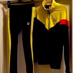 Puma Track suit with Meek Mill RS-X sneakers size 8 men